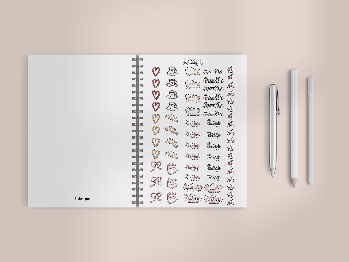 Ημερολόγιο 2026 - Fleur Monogram