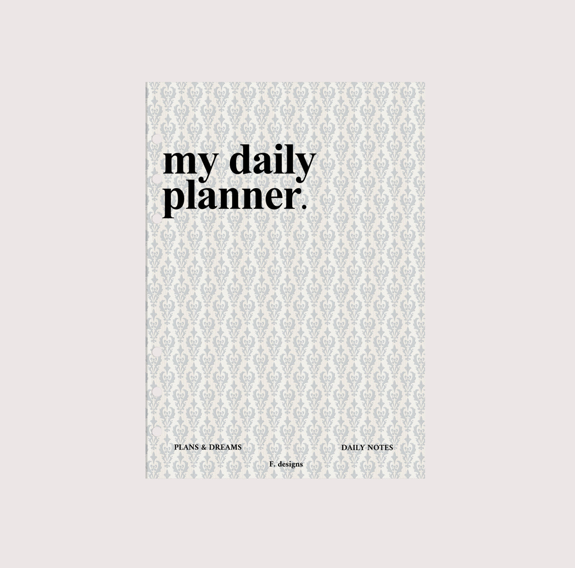 Planner Cover - Blue wallpaper