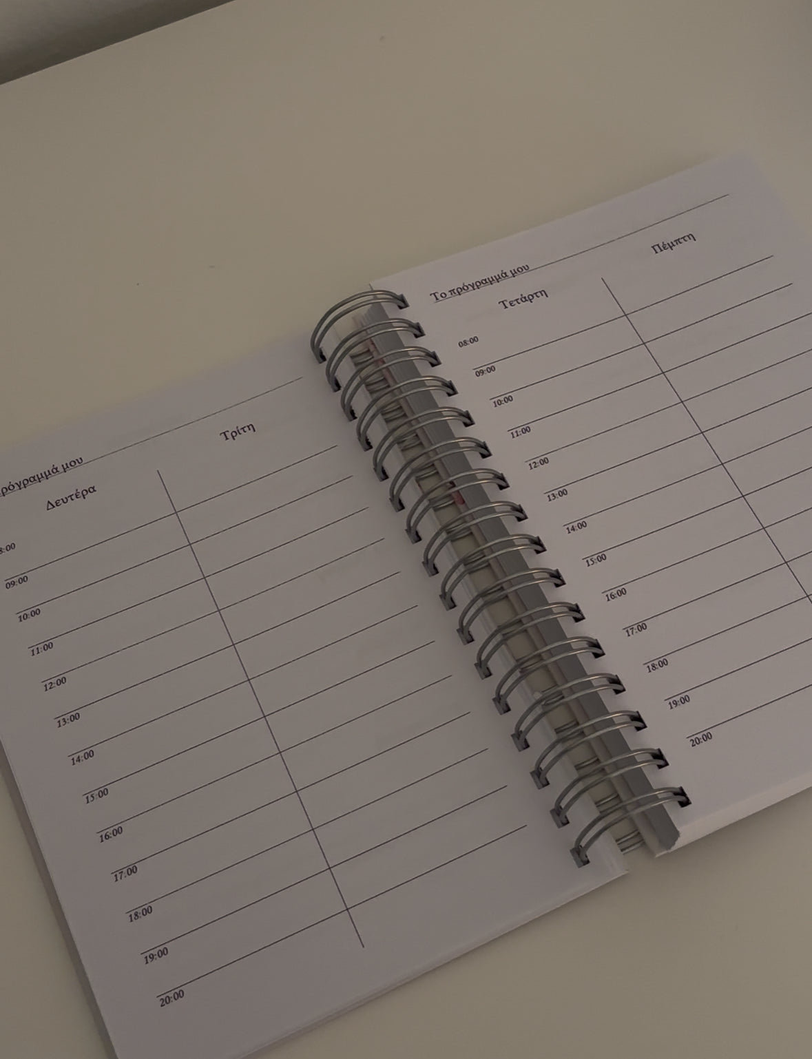 Ακαδημαϊκό Ημερολόγιο 2025-2026- Bloom in Blue