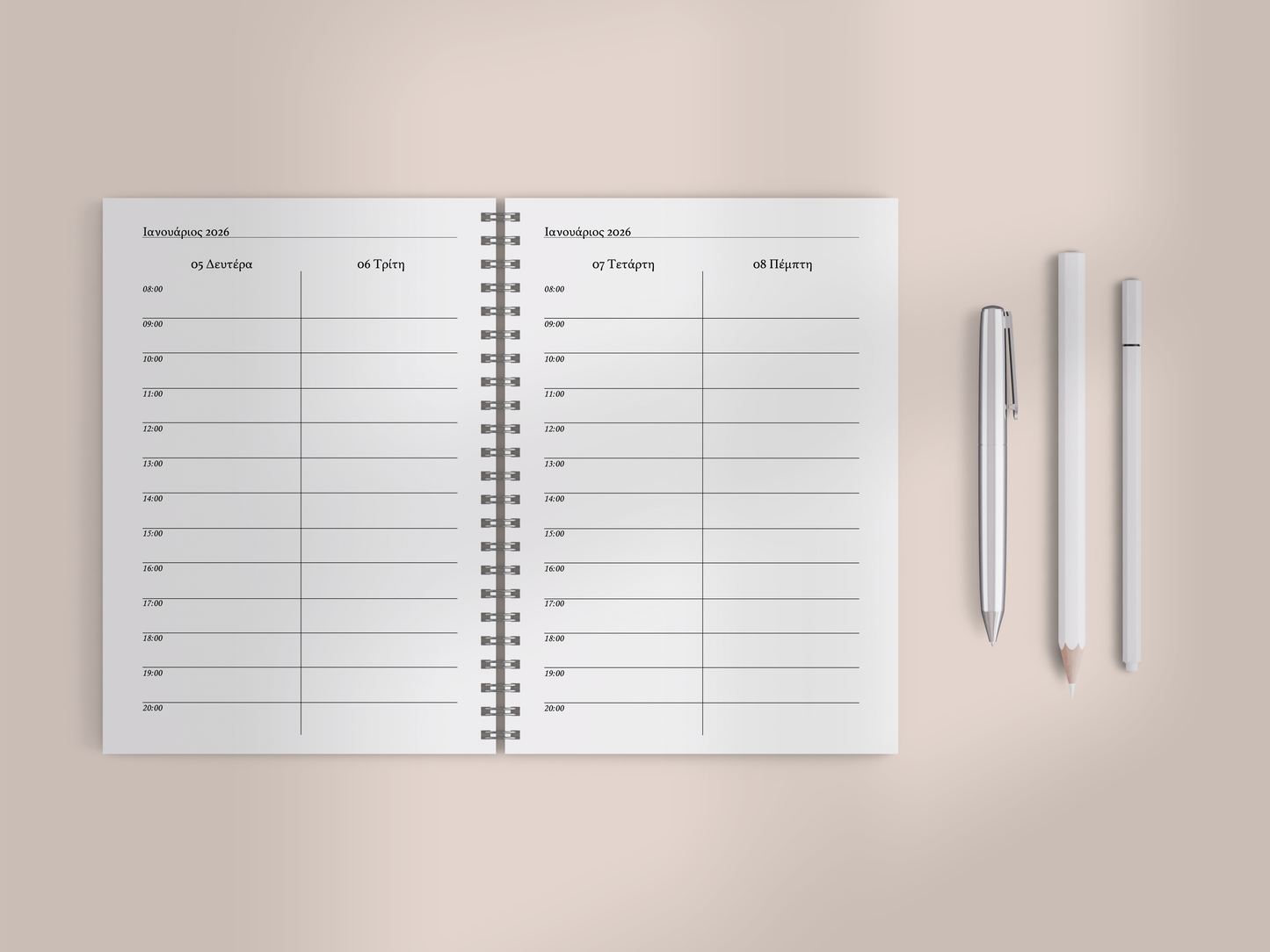 Ωριαίο Ημερολόγιο 2026 - The Shell Ballet