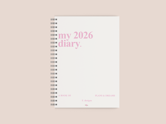 Ημερολόγιο 2026 - My 2026 diary