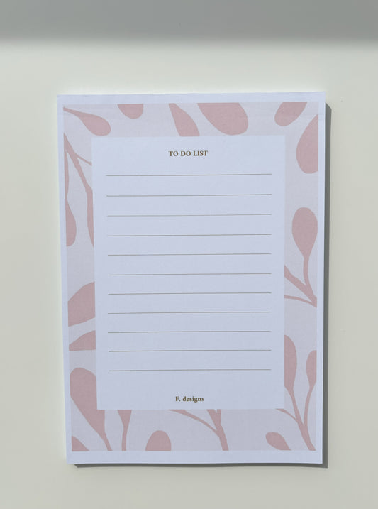 Notepad - Pink notes