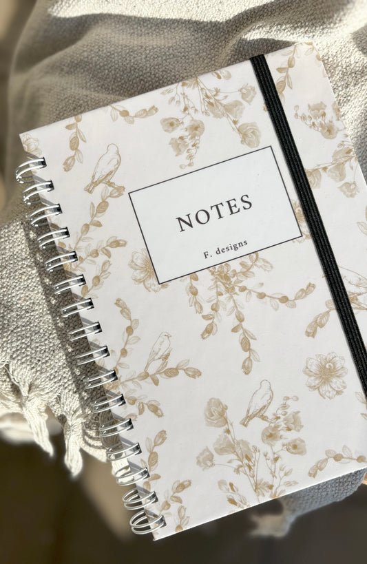 Notebook - Gold garden