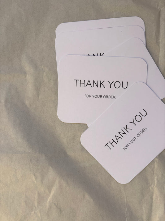 Thank you card - The premium collection