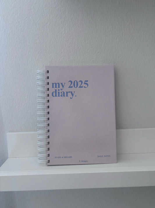 Ημερολόγιο ραντεβού 2025 - My 2025 diary