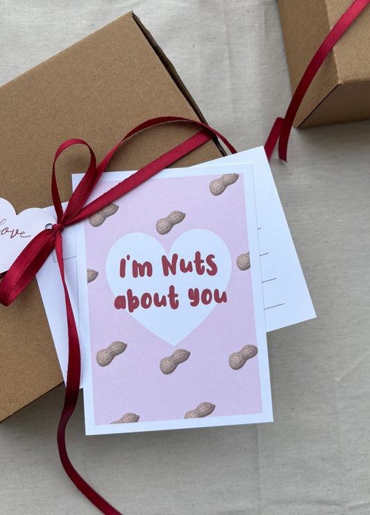 Postcard I’m nuts about you