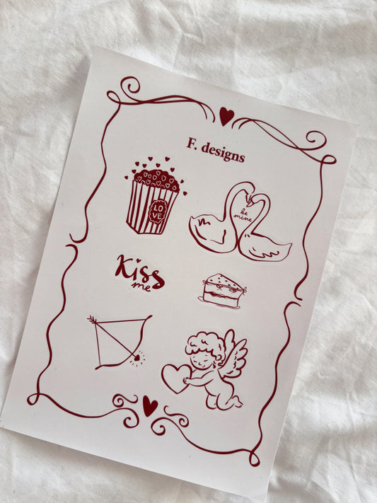Valentine’s stickers