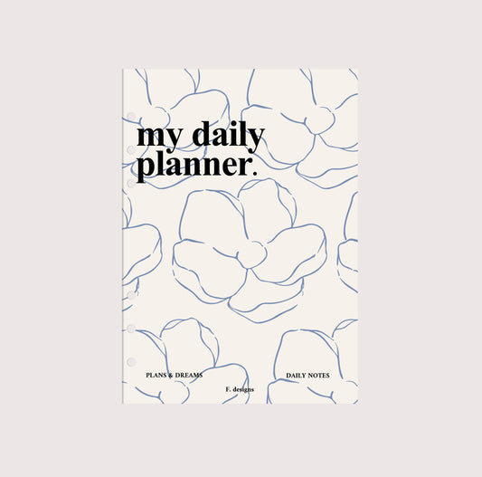 Planner Cover - Flowers