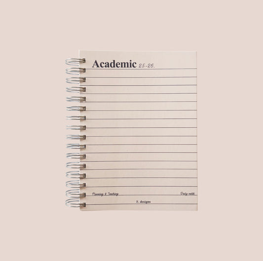 Ακαδημαϊκό Ημερολόγιο Καθηγητή 2025-2026 - Academic lines