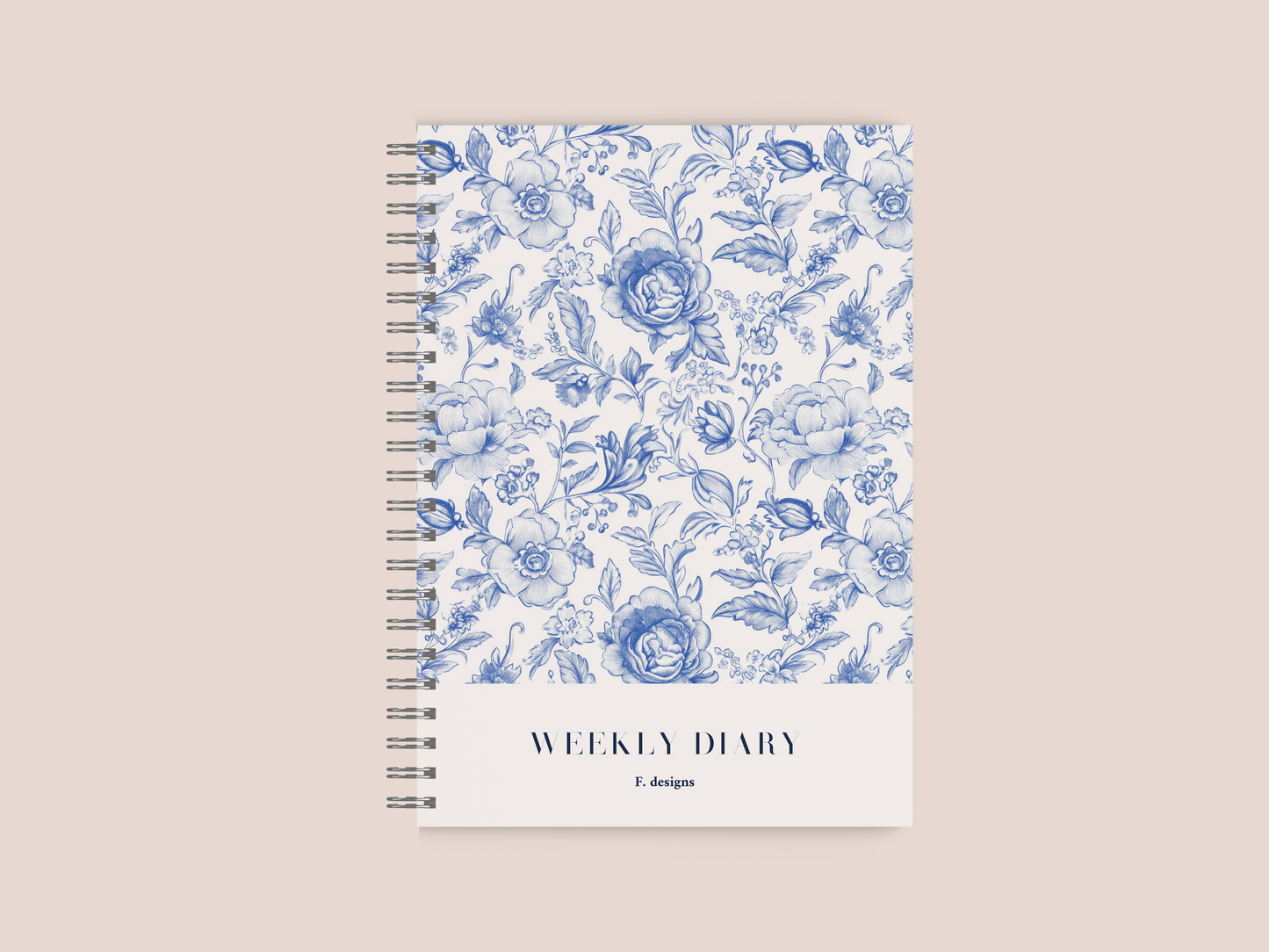 Ωριαίο Ημερολόγιο 2026- Bloom in Blue