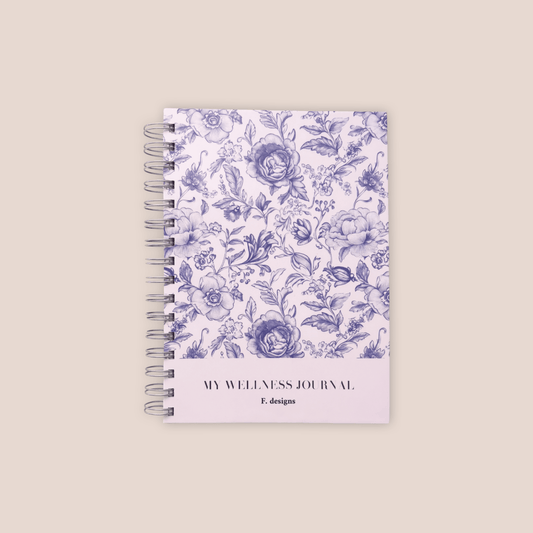 Wellness Journal - Bloom in Blue
