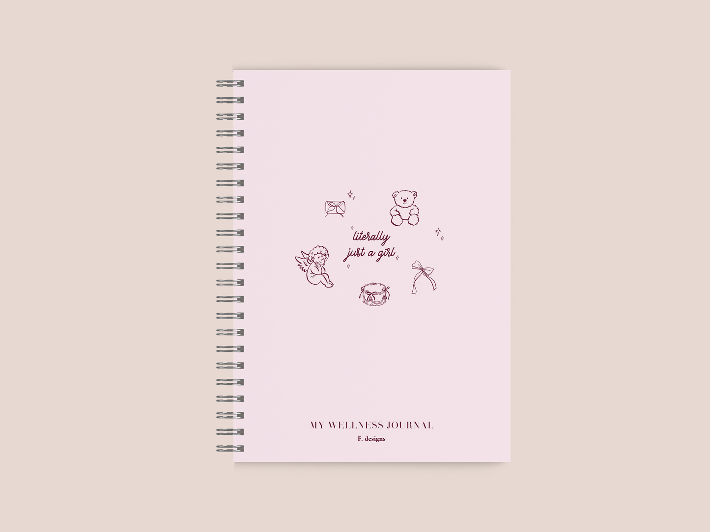Wellness Journal - Just a girl
