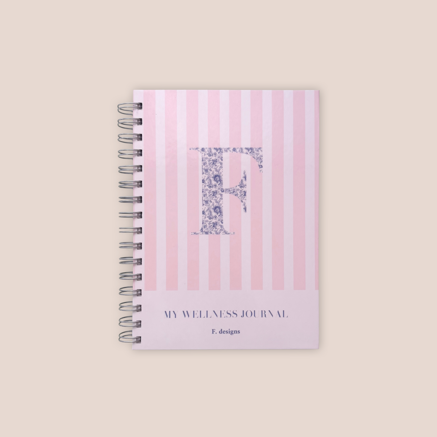 Wellness Journal - Fleur Monogram