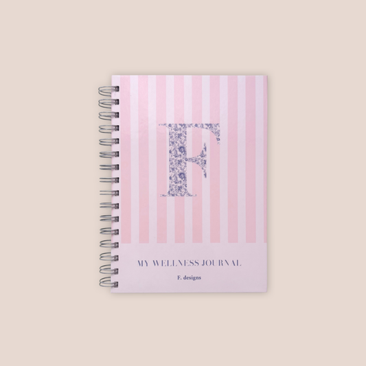 Wellness Journal - Fleur Monogram