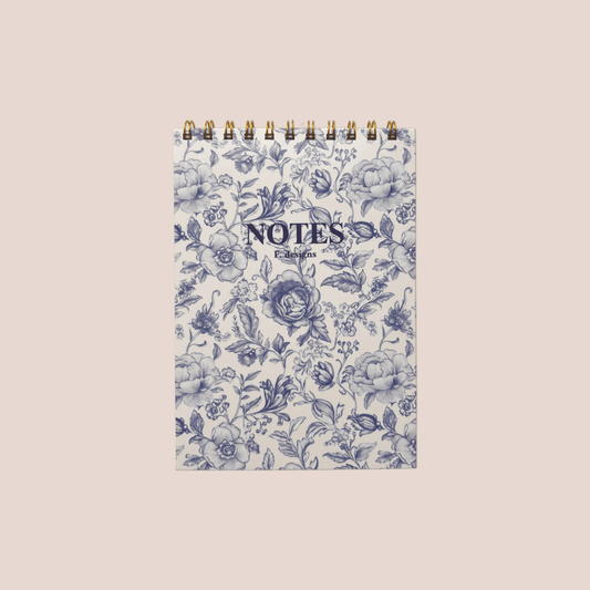Notebook - Bloom in Blue