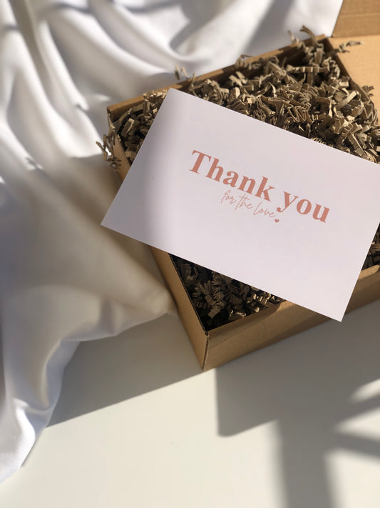 Thank you card