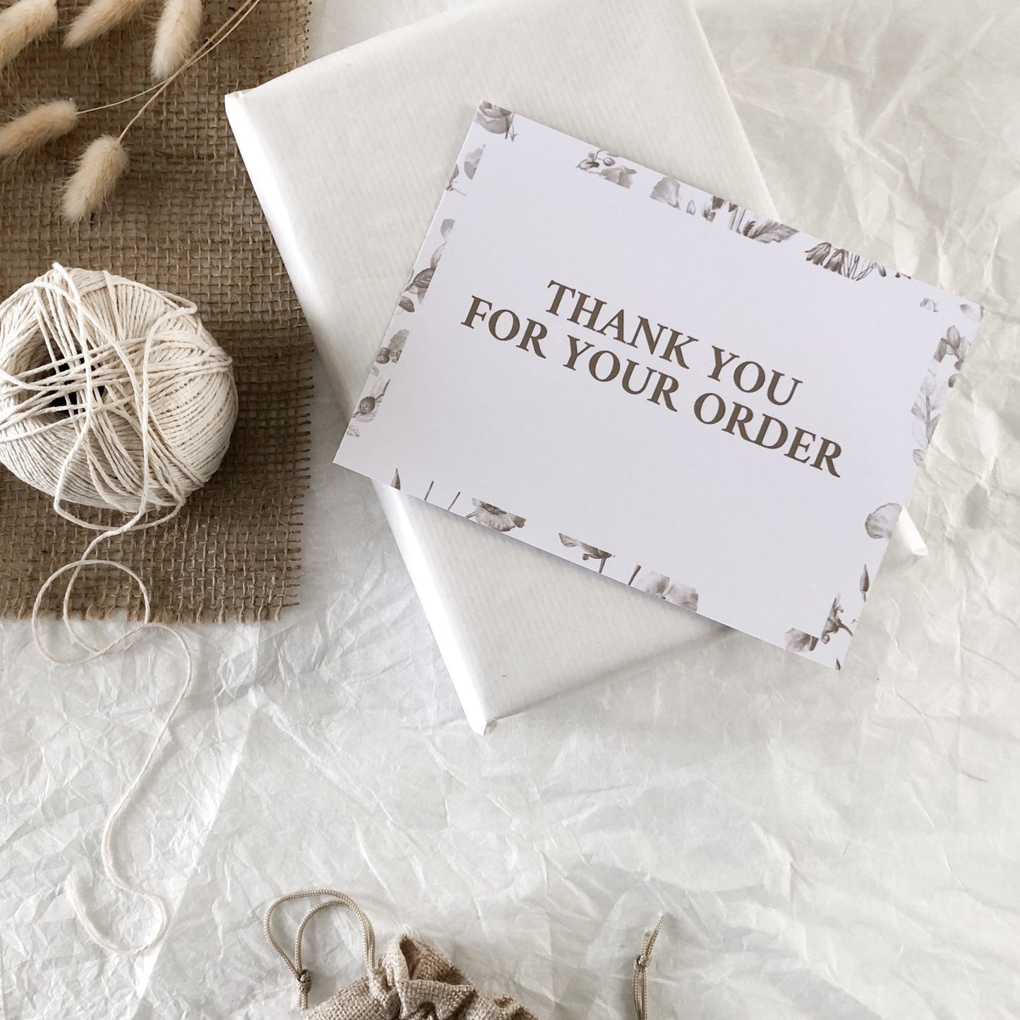 Thank you card