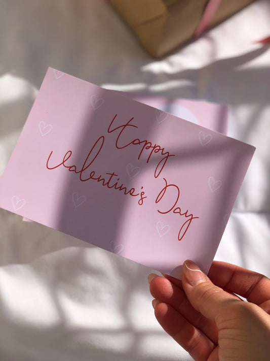 Valentines wishing card