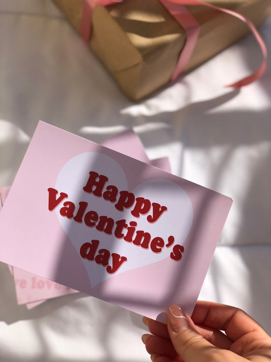 Valentines wishing card