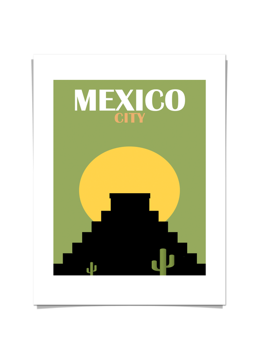 Retro Mexico Poster